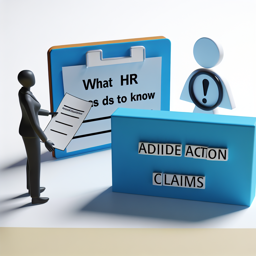 What HR needs to know about adverse action claims
